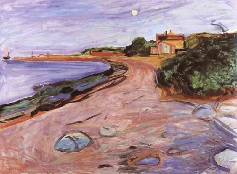 Edvard Munch Landscape oil painting picture